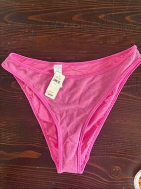 Sparkling Hot Pink Bikini Bottoms